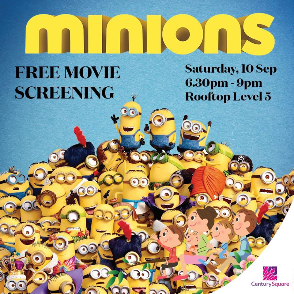 Century Square Singapore FREE Movie Screening Promotion 10 Sep 2016