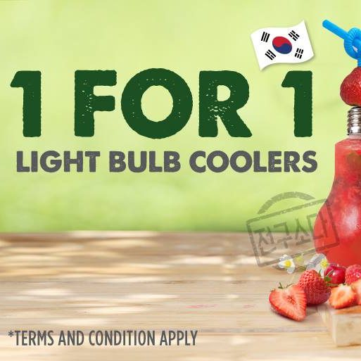 Don’t Tell Mama Singapore 1-for-1 Light Bulb Coolers Promotion ends 30 Sep 2016