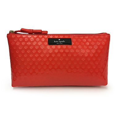 Kate Spade Singapore Complimentary Red Cosmetic Pouch Promotion ends 30 Sep 2016