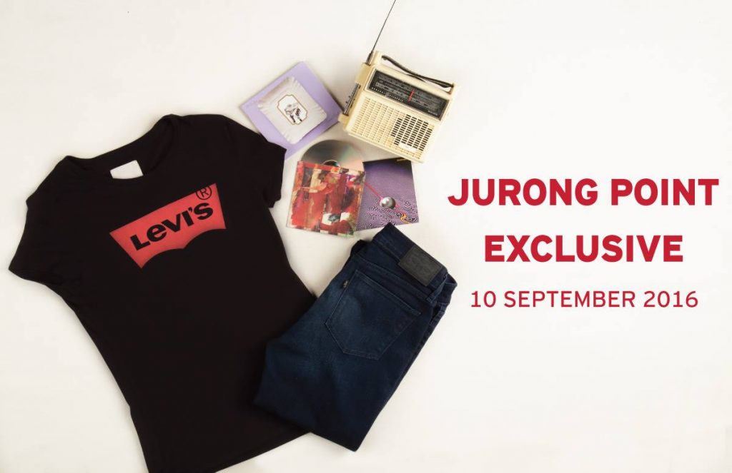 Levi's Singapore Jurong Point Exclusive Save Up to $70 & FREE Tote Bag  Promotion 10 Sep