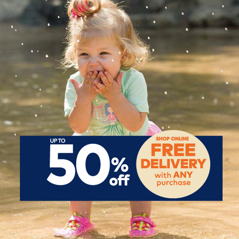 Stride Rite Singapore Shop Online with FREE Delivery & Get 50% Off Promotion ends 30 Sep 2016