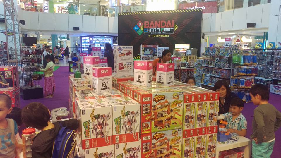 Toys "R" Us Singapore Bandai Charafest at United Square Promotion ends 12 Sep 2016 | Why Not Deals