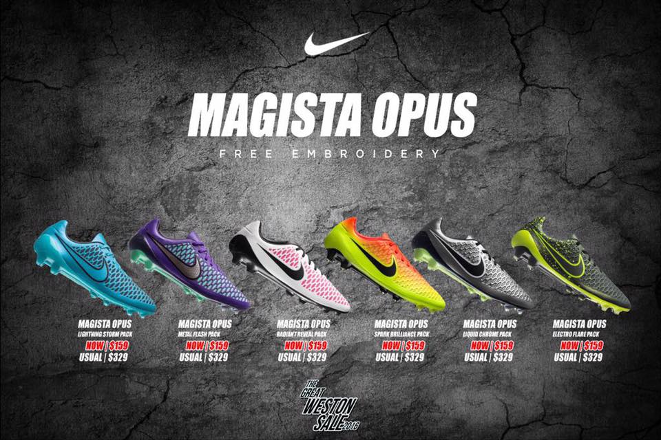 Weston Singapore Nike Magista Opus Sale Promotion 2 to 12 Sep 2016 | Why  Not Deals