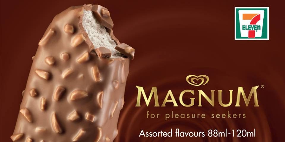 7-Eleven Singapore Deal of the Week MAGNUM Assorted Flavours Promotion 3-31 Oct 2016