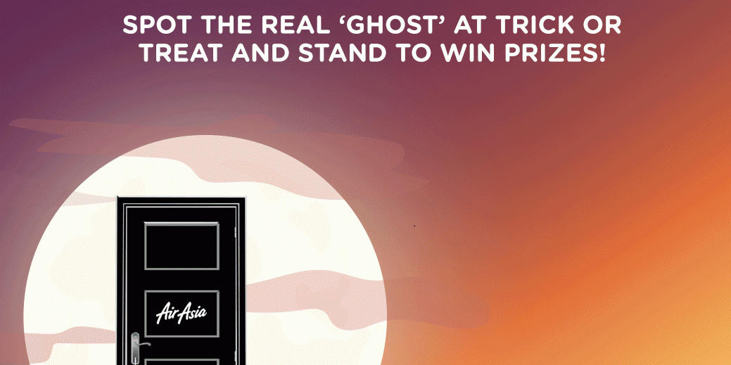 AirAsia Singapore Spot The Real Ghost & Stand to Win $100 Contest ends 31 Oct 2016