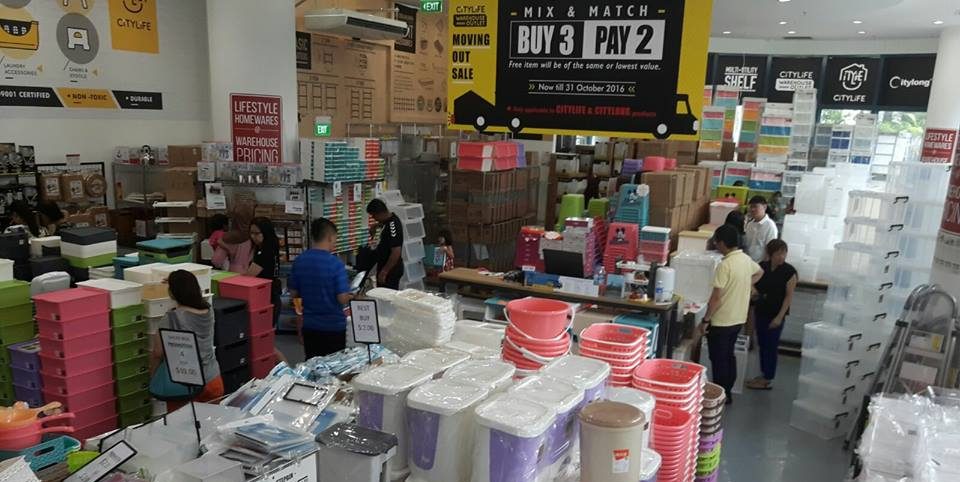 Citylife Warehouse Outlet Singapore Buy 3 Pay 2 Promotion 5-31 Oct 2016