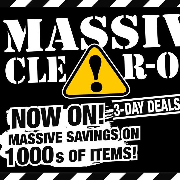 Courts Singapore Massive Clear-out This Weekend Promotion ends 10 Oct 2016