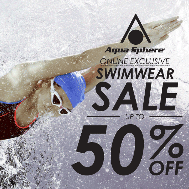 Key Power International Singapore 50% Off Aqua Sphere Swimwear Limited Time Promotion