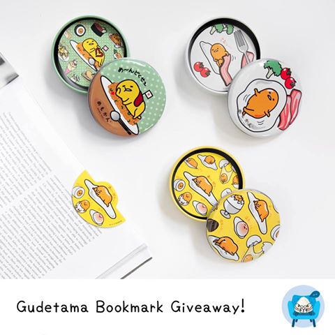Liang Court Singapore Gudetama Paper Bookmarks Giveaway Contest ends 26 Oct 2016 | Why Not Deals
