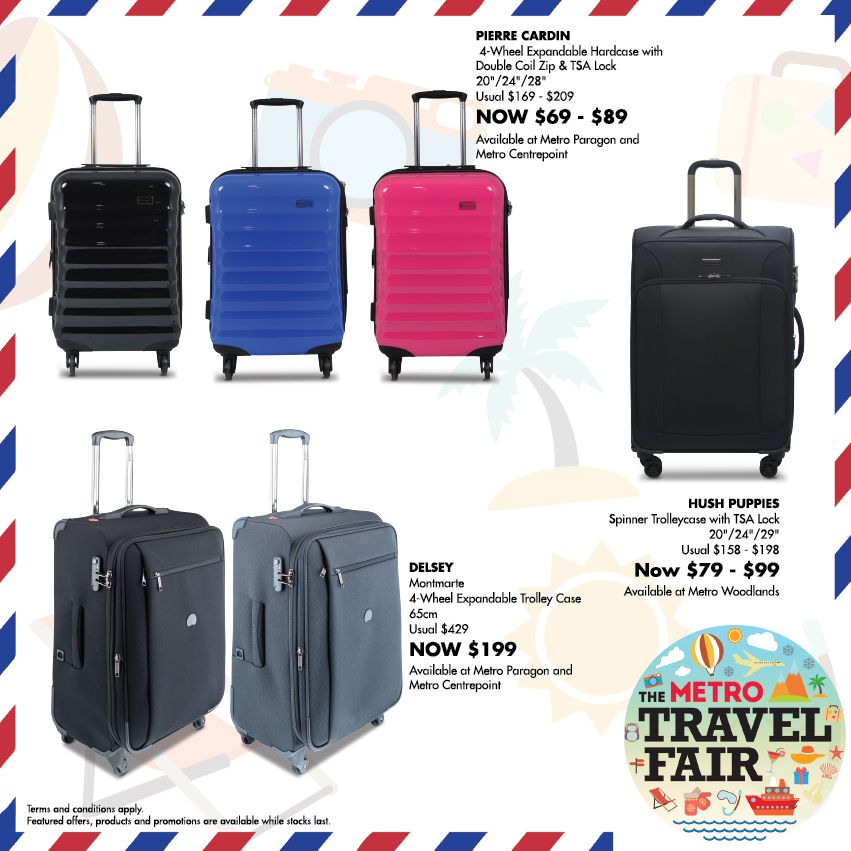 METRO Singapore The Metro Travel Fair Promotion ends 20 Oct 2016 | Why Not Deals 4