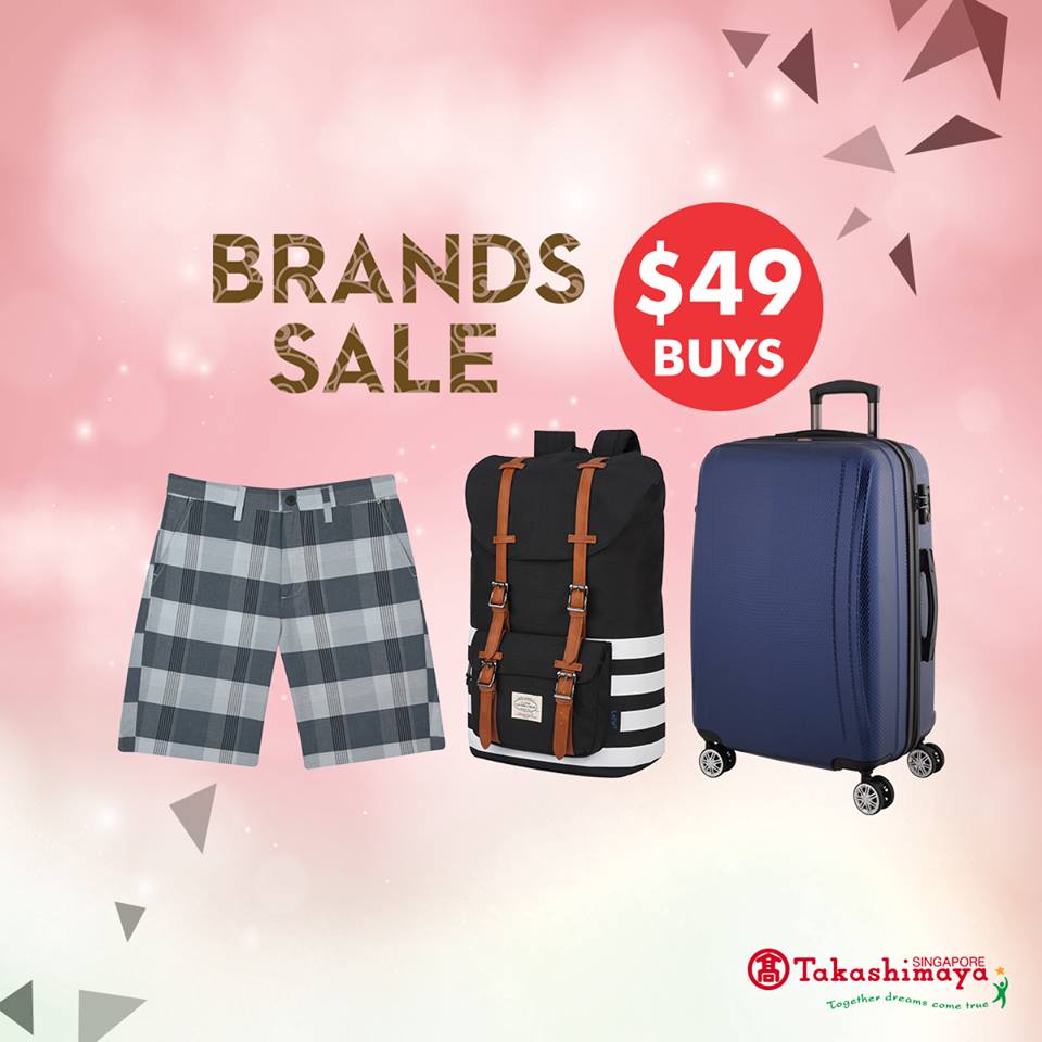 Takashimaya Singapore $49 Buys Brands Sale Promotion ends 26 Oct 2016 | Why Not Deals 1