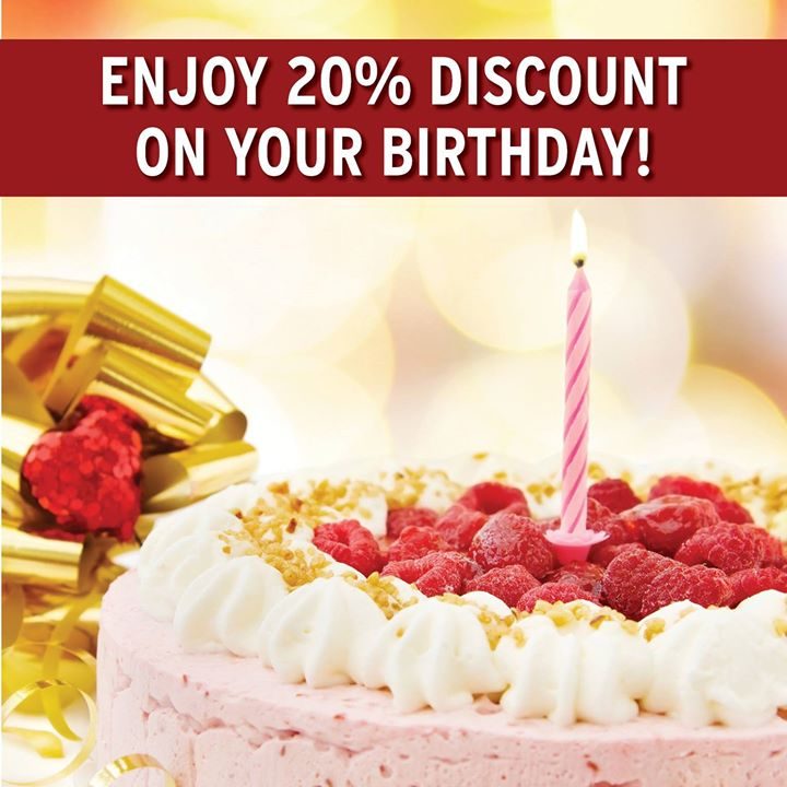 Tony Roma’s Singapore Enjoy 20% Discount on your Birthday Promotion ends 31 Oct 2016