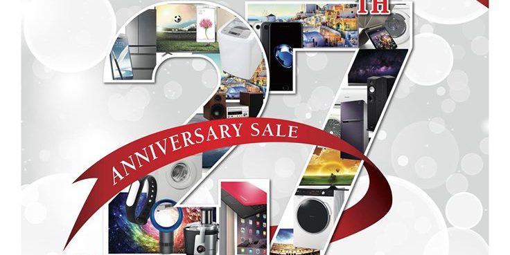 Audio House Singapore 27th Anniversary Sale Up to 80% Off Promotion 3-22 Dec 2016