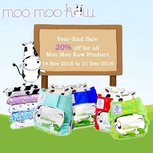 BabyOnline Singapore 20% Off Moo Moo Kow Products Promotion 14 Nov - 31 Dec 2016 | Why Not Deals