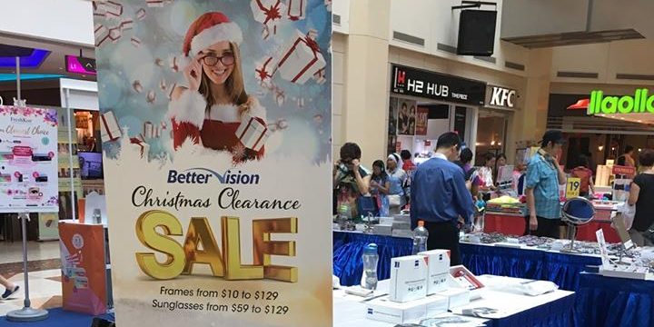 Better Vision Singapore Christmas Clearance Sale Promotion 28 Nov – 4 Dec 2016