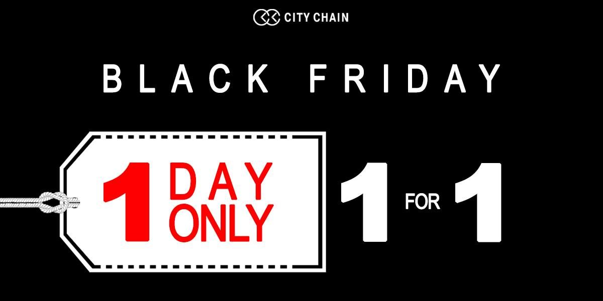 City Chain Singapore Black Friday Sale Exclusive 1-for-1 Promotion 25 Nov 2016