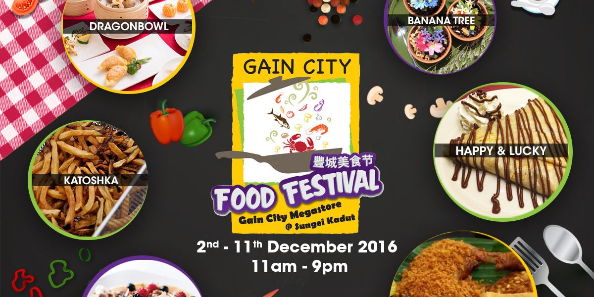 Gain City Singapore Food Festival Gain City Megastore @ Sungei Kadut
