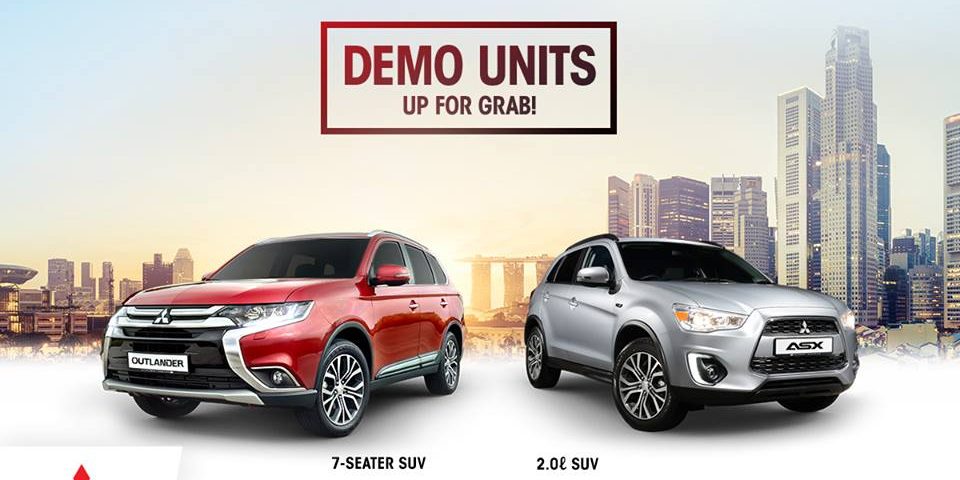 Mitsubishi Motors Singapore Demo Units Up for Grab Limited Time Promotion