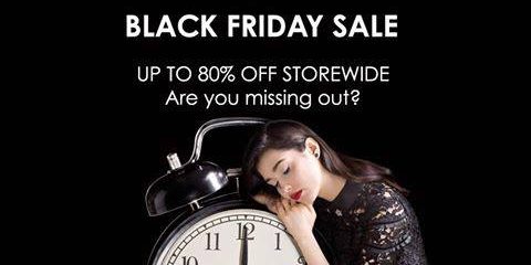 Robinsons Singapore Black Friday Sale Up to 80% Off Storewide Promotion 25-27 Nov 2016