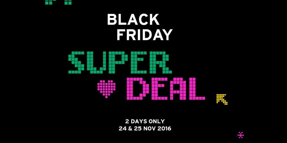 wt+ Singapore Black Friday Super Deal Promotion 24-25 Nov 2016
