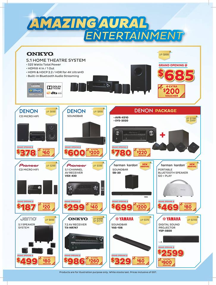 Audio House Singapore Bendemeer Grand Opening Sale Up to 80% Off Promotion ends 26 Jan 2017 | Why Not Deals 10