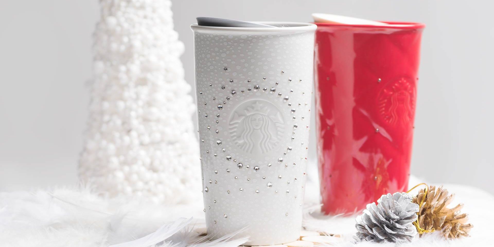 Starbucks Singapore Starbucks Swarovski Mugs at 20% Off with Starbucks Card Promotion 5-11 Dec 2016