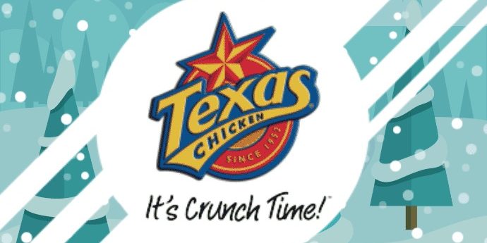 Texas Chicken Singapore Facebook Like, Comment & Share Contest ends 15 Dec 2016