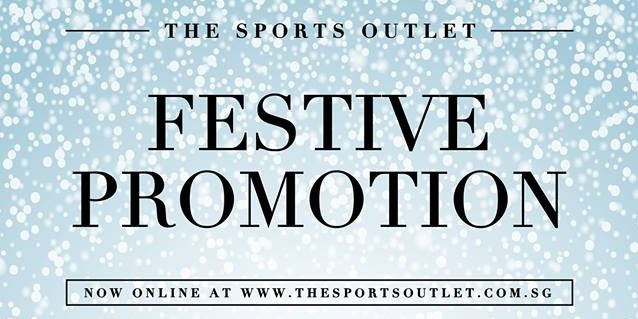 TheSportsOutlet Singapore Festive Promotion Up to 30% Off Storewide ends 5 Jan 2017