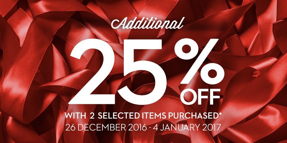 Timberland Singapore End of Season Sale Additional 25% Off Promotion ends 4 Jan 2017