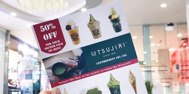 TSUJIRI Singapore 50% Off 2nd Item Promotion ends 28 Feb 2016