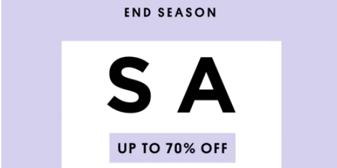 wt+ Singapore Final Reductions Up to 70% + Extra 20% Off Sale Items Promotion ends 2 Jan 2017
