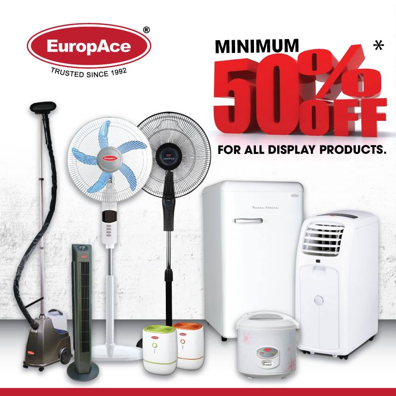 EuropAce Singapore Display/Refurbished Sets Sales Up to 50% Off Promotion ends 26 Jan 2017 | Why Not Deals