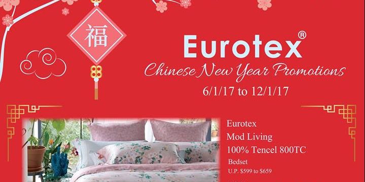 Eurotex Singapore Compass One Chinese New Year Promotions 6-12 Jan 2017