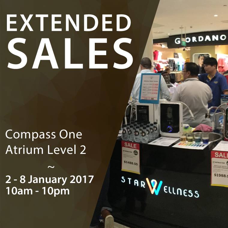 Home-Fix Singapore Extended Sales at Compass One Atrium Level 2 Promotion 2-8 Jan 2017 | Why Not Deals