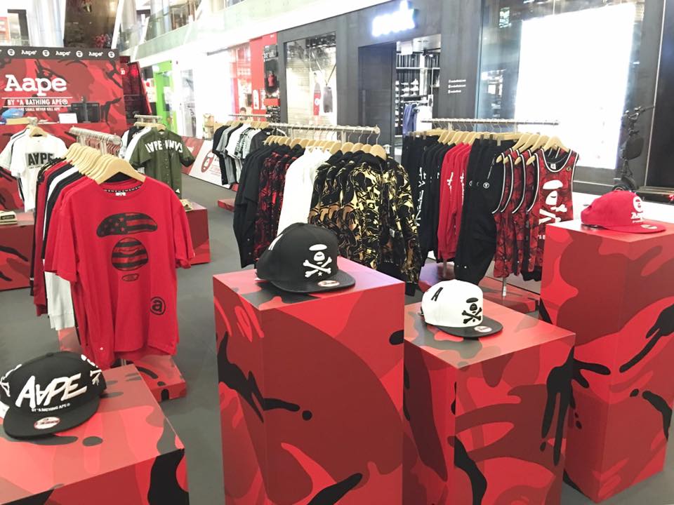 i.t Labels Singapore AAPE Pop Up Store at ION Orchard B4 Station ends 22 Jan 2017 | Why Not Deals 2