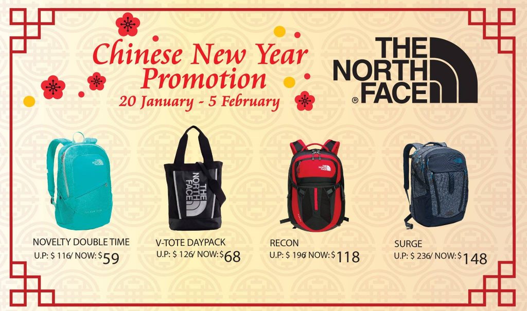 LIV ACTIV Singapore The North Face Prosperity Buys Chinese New Year Promotion 20 Jan - 5 Feb 2017 | Why Not Deals 3