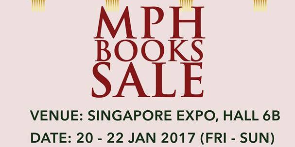 MPH Bookstores Singapore MPH Books Sale Up to 80% Off Promotion 20-22 Jan 2017