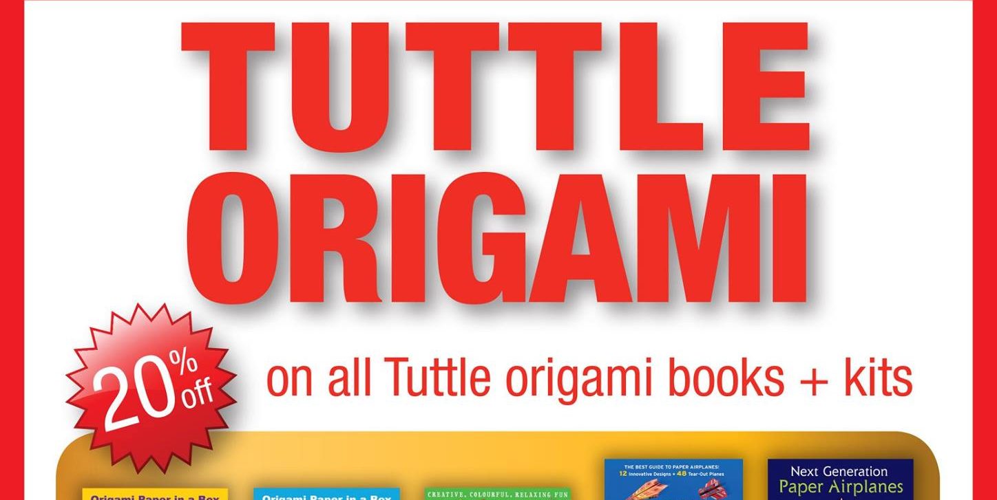 MPH Bookstores Singapore Up to 20% Off Tuttle Origami Promotion 15 Jan – 15 Feb 2017