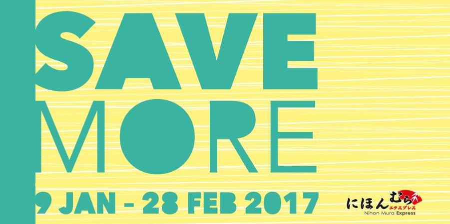 Nihon Mura Singapore Eat More Save More Promotion 9 Jan – 28 Feb 2017