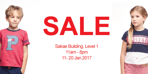 Poney Singapore SALE at Sakae Building Level 1 11am-8pm Promotion 11-20 Jan 2017