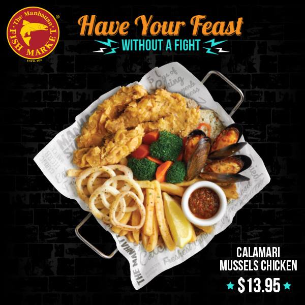 The Manhattan Fish Market Singapore Feast Fight Set from $9.95 Promotion ends 28 Feb 2017 | Why Not Deals 1