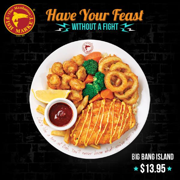 The Manhattan Fish Market Singapore Feast Fight Set from $9.95 Promotion ends 28 Feb 2017 | Why Not Deals 2
