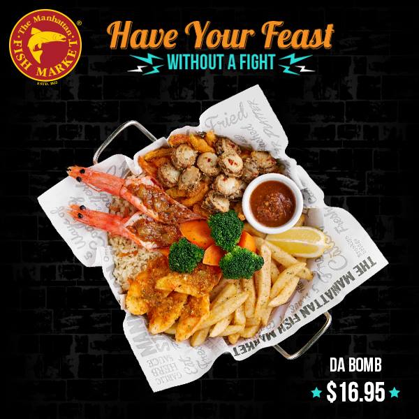 The Manhattan Fish Market Singapore Feast Fight Set from $9.95 Promotion ends 28 Feb 2017 | Why Not Deals 6