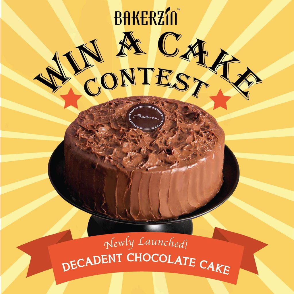 Bakerzin Singapore Win A Cake Facebook Contest ends 27 Feb 2017 | Why Not Deals