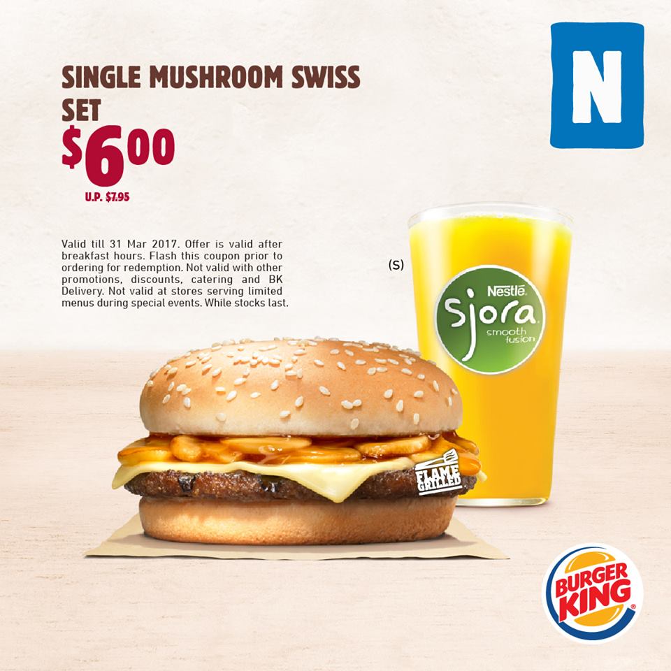 Burger King Singapore Coupons Are Back Promotion ends 31 Mar 2017 | Why Not Deals 12