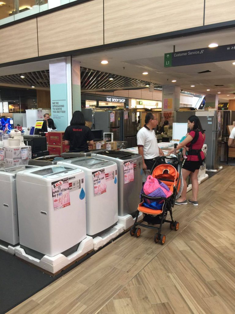 Harvey Norman Singapore LG & Tefal Deals at Northpoint Level 1 Atrium Promotion ends 28 Feb 2017 | Why Not Deals 2