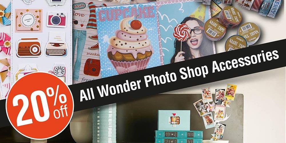 Harvey Norman Singapore Lunar New Year 20% Off All WonderPhotoShop Accessories ends 7 Feb 2017