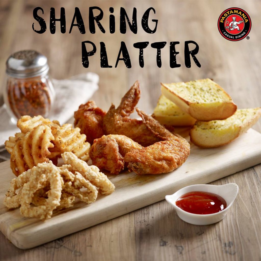 PastaMania Singapore Sharing Platter Promotion ends 31 Mar 2017 | Why Not Deals