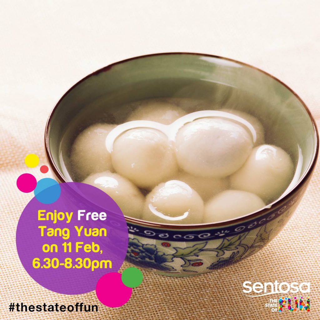 Sentosa Singapore 15th Day of Lunar New Year FREE Tang Yuan Promotion 11 Feb 2017 | Why Not Deals