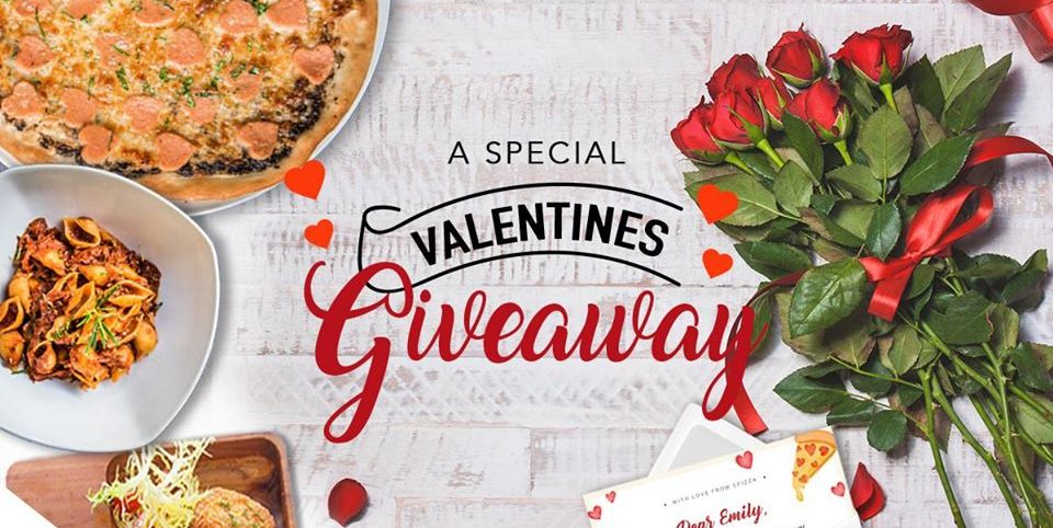 Spizza Singapore Valentine’s Day Facebook Giveaway Contest ends 13 Feb 2017